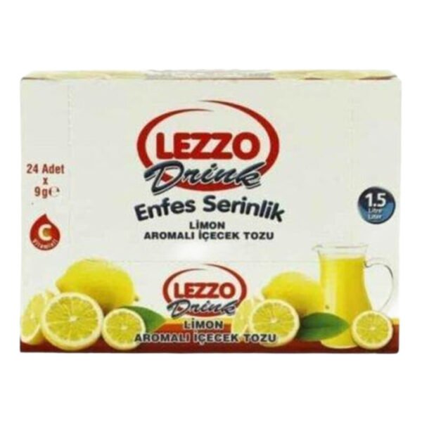 Limon Aromalı İçecek Tozu 9 g