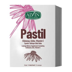 Alvin Ekinezya,çinko, Vitamin C İçeren Pastil 31 Gr