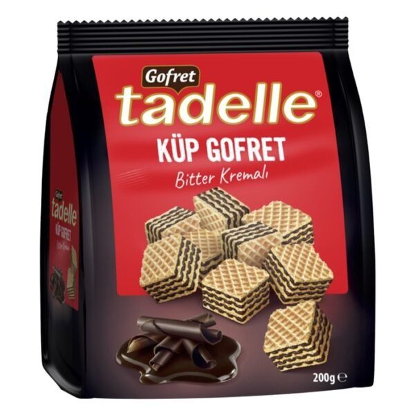 Gofret Küp Bitter Kremalı 200 Gr