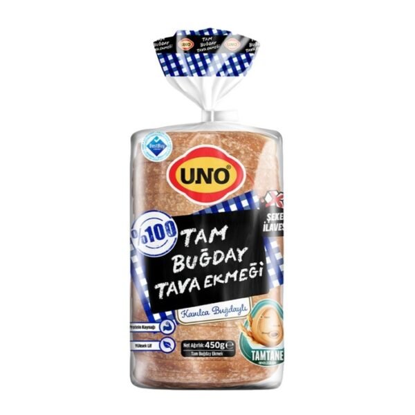 Tam Buğday Tava Ekmeği Kavılcalı 450 Gr
