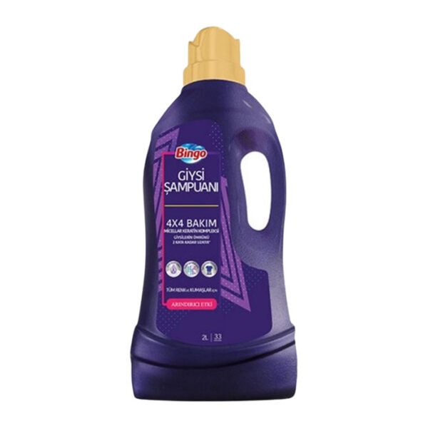 Giysi Şampuanı Tüm Renk Ve Kumaşlar İçin Arındırıcı Etki 4 Lt