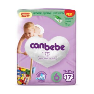 Canbebe Jumbo Paket 6 Numara 17 Adet