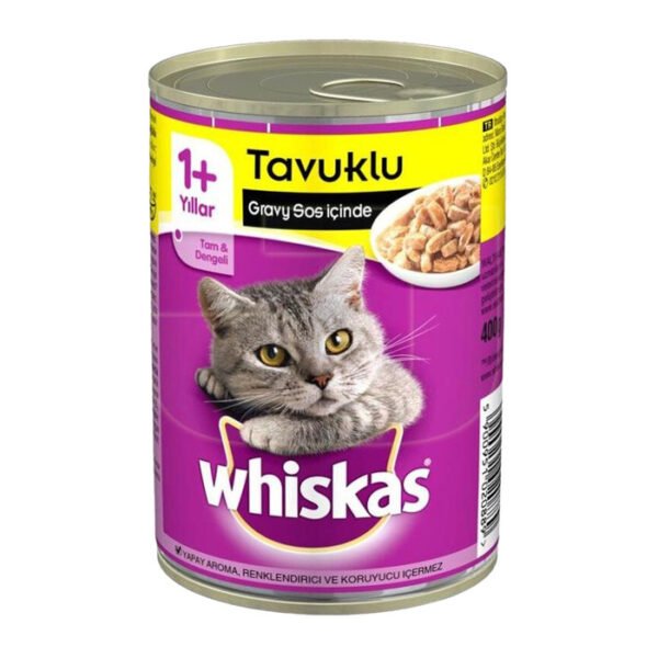 Mama Tavuk Etli Gravy Soslu Kedi Konservesi 400 Gr