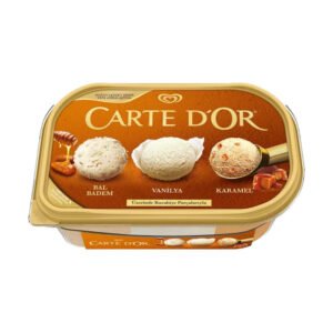 Bal Badem Madagaskar Vanilyası Karamel Dondurma 850 Ml