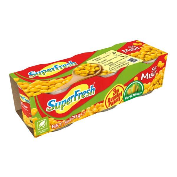 Mısır Konserve 3x200 Gr