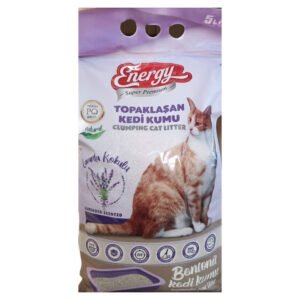 Bentonıt Kedi Kumu Lavanta Kokulu 5 Lt
