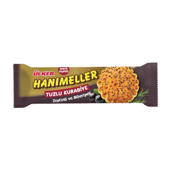 Hanımeller Zeytinli Ve Biberiyeli Tuzlu Kurabiye 81 Gr