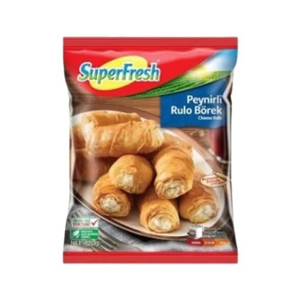 Peynirli Rulo Börek 12 Adet 420 Gr