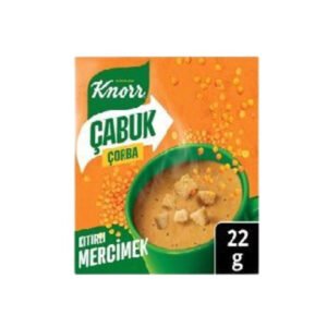 Çabuk Çorba Mercimek 22 Gr
