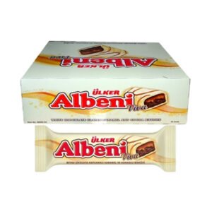Albeni Viva Beyaz Çikolata Kaplamalı 24x36 Gr