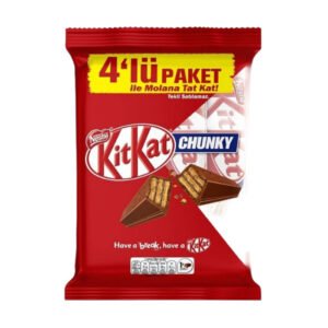 Kitkat Chunky Gofret 38 Gr 4'lü