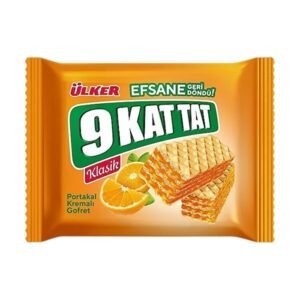 9 Kat Tat Portakal Kremalı Gofret 114 Gr