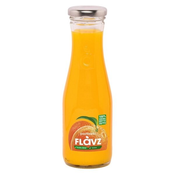 Flavz Sıkma Portakal Suyu 250 Ml
