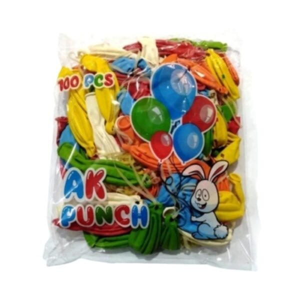 Ak Punch İpli Balon 100'lü
