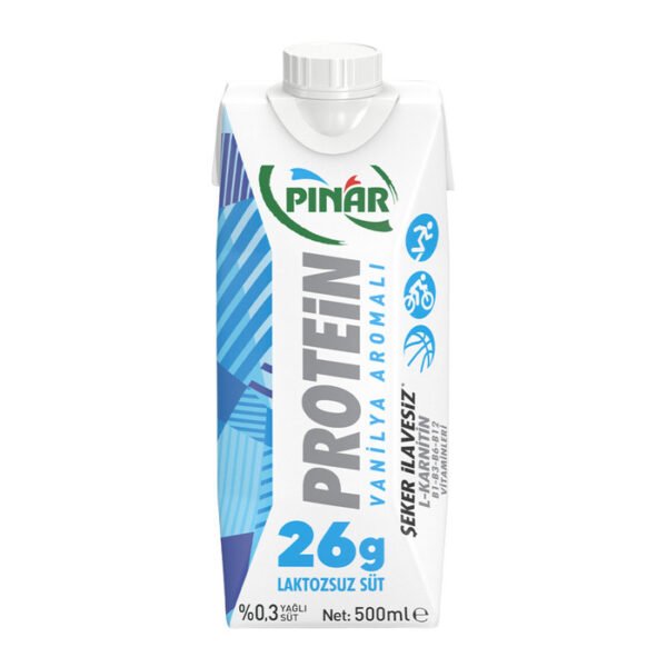 Süt Vanilyalı Proteinli 500 Ml