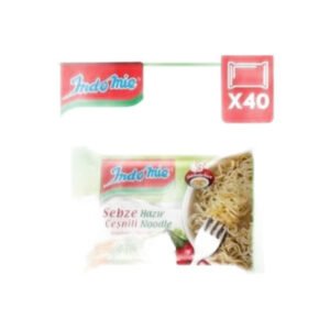 Sebze Çeşnili Hazır Noodle 40'lı Koli