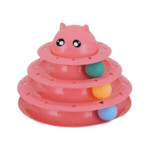 Kedi Başlıklı 3 Katlı Oyuncak