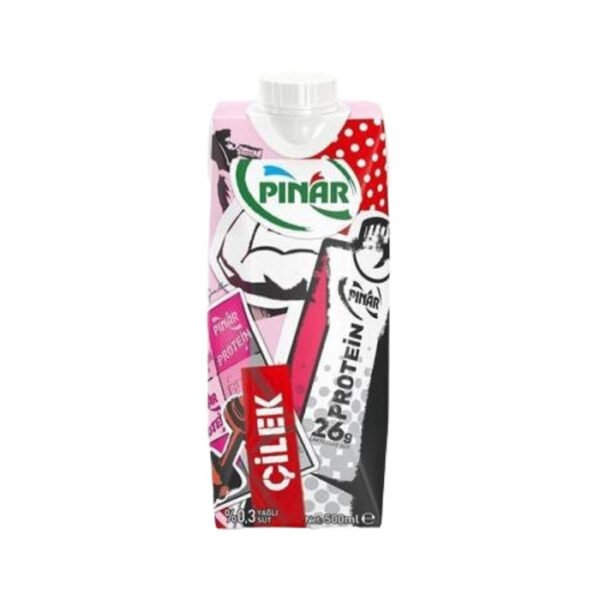 Süt Protein Çilekli 500 Ml