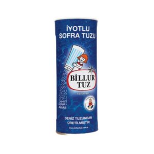 İyotlu Sofra Tuzu Tuzluklu Mavi Kutu 500 Gr