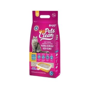 Pets Clean Kedi Kumu Pudra Kokulu 5 Lt