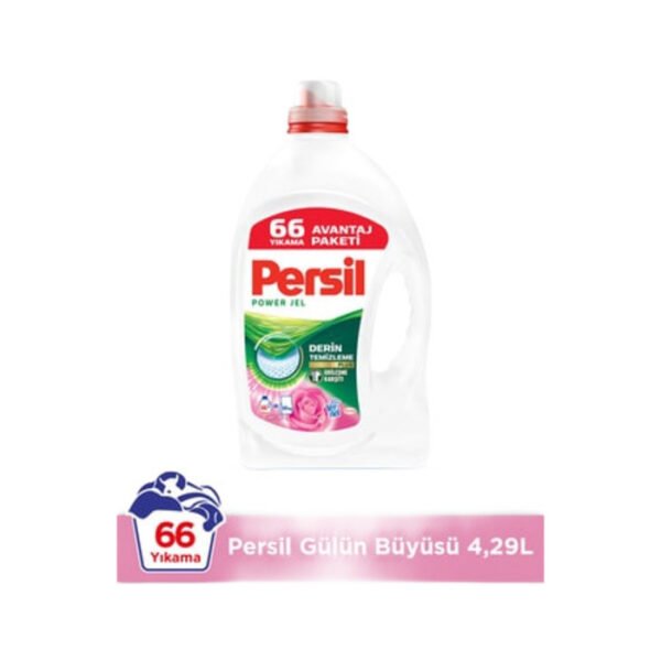 Sıvı Çamaşır Deterjanı 4290ml (66 Yıkama) Gülün Büyüsü