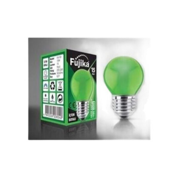 15 Watt Renkli Gece Lambası Ampulü Yeşil Renk