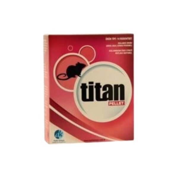 Titan Pellet Fare Zehiri Sıçan Ilacı 80 gr