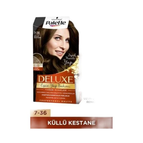 Deluxe Yoğun Renkler 7-36 Küllü Kestane