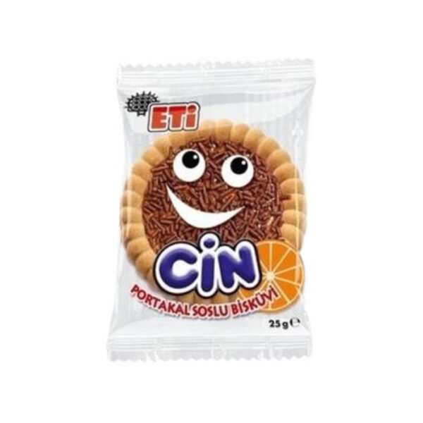 Bisküvi Cin Portakallı Jöleli 25 Gr