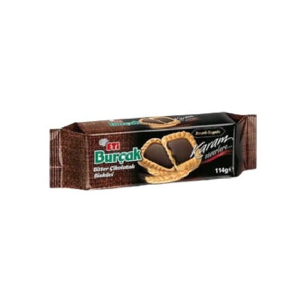 Burçak Bitter Çikolatalı Bisküvi 114 Gr
