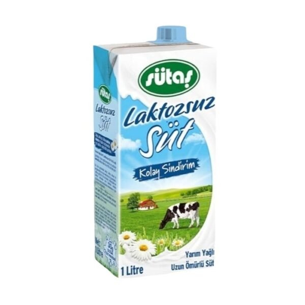 Süt Laktozsuz 1 Lt