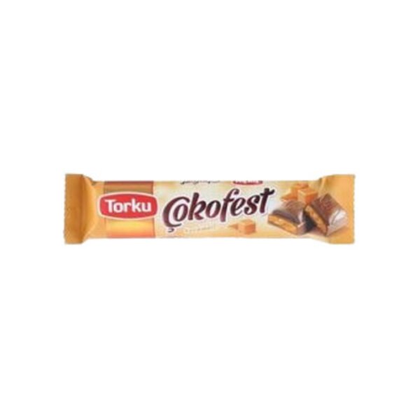 Çikolata Cokofest Karamel Dolgulu Sütlü 34 Gr