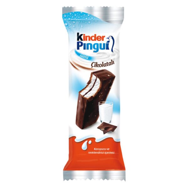 Pingui Sütlü Ve Çikolata Kaplı Kek 30 Gr