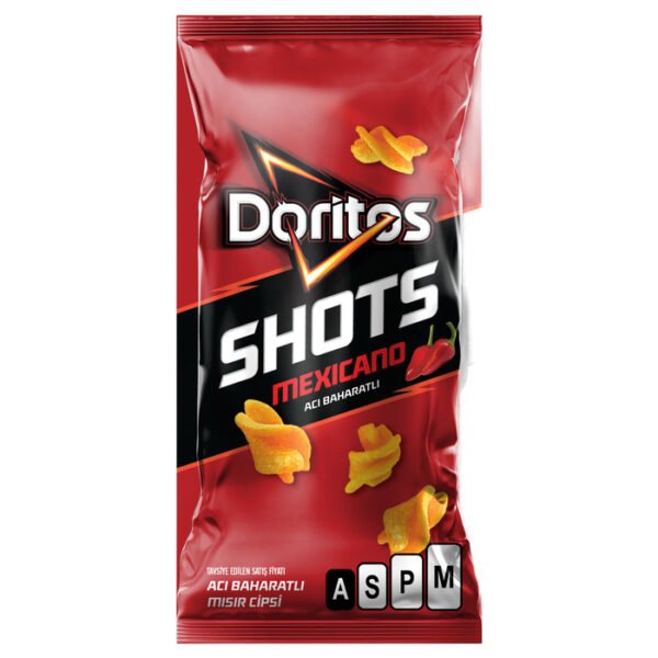 Cips Shots Taco Acı Baharatlı Mexicano Mısır 28 Gr