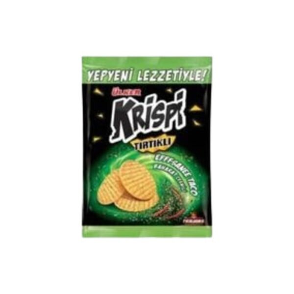 Krispi Tırtıklı Taco Baharatlı Çubuk Kraker 48 Gr