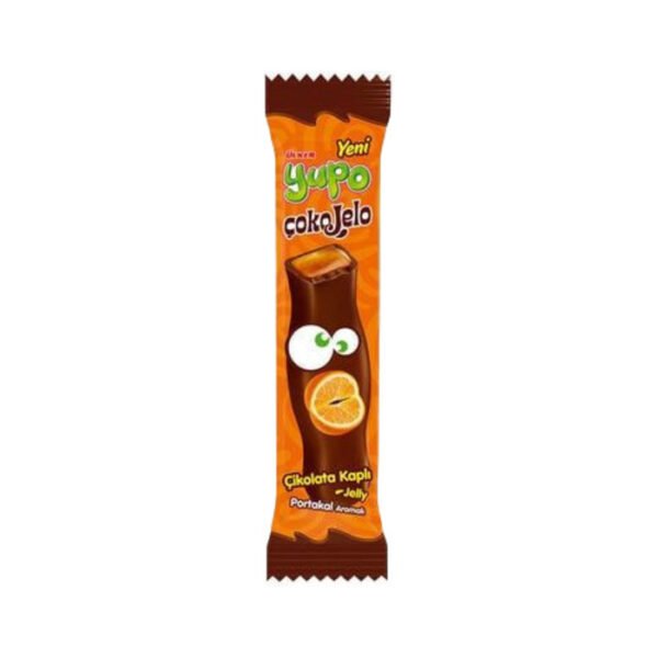 Yupo Çoko Jelo Çikolata Kaplı Portakal Aromalı 20 Gr