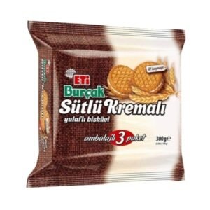 Bisküvi Burçak Sütlü Kremalı Yulaflı 300 Gr