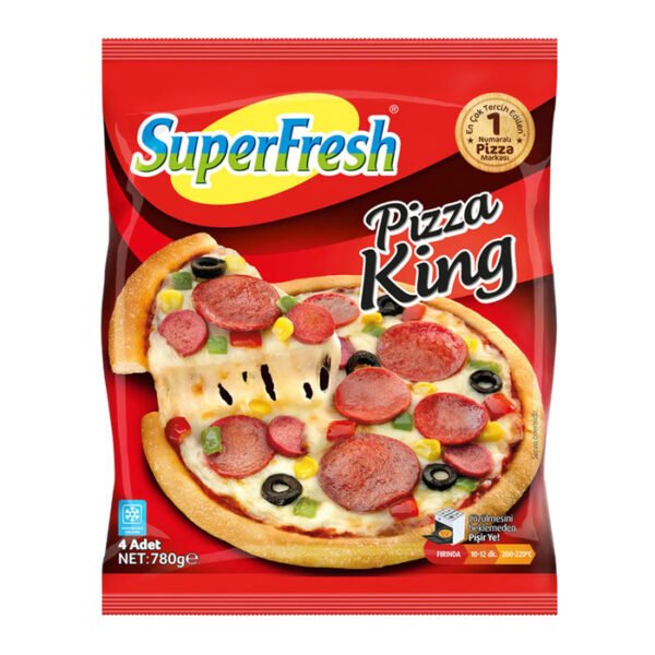 Pizza King 4'lü 780 Gr
