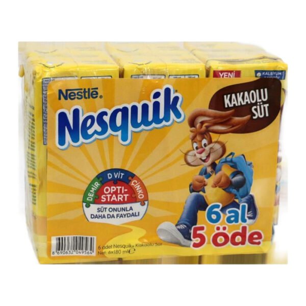 Süt Kakaolu 6x180 Ml