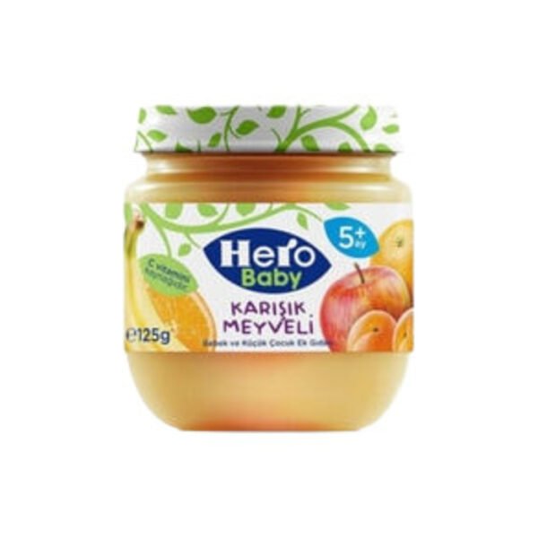 Mama Kavanoz Karışık Meyveli 125 Gr