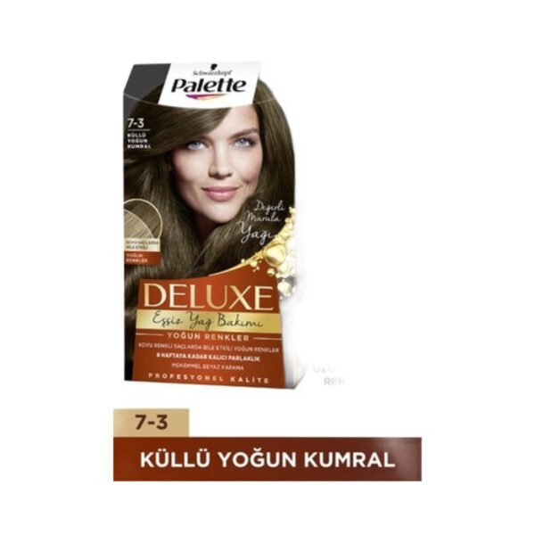 Deluxe Saç Boyası 7-3 Küllü Yoğun Kumral