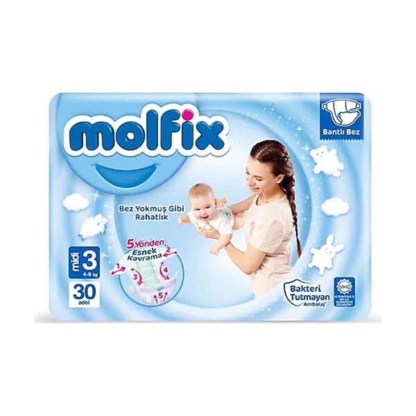 Bebek Bezi Beden 3 4-9 Kg Midi 30'li