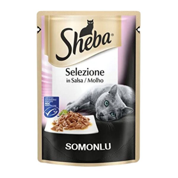 Somonlu Pouch Konserve Kedi Maması 85 gr