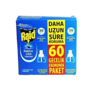 Likit Sivrisineklere Karşı Elekro 2 Yedek Ekonomik Paket 60 Gece