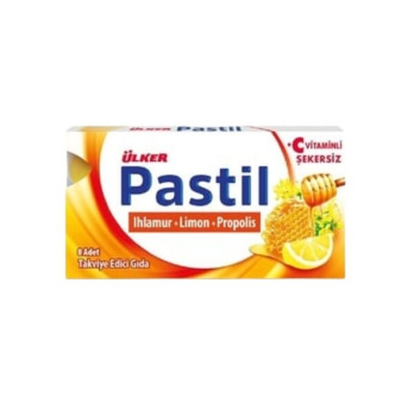 Pastil Ihlamur Limon Propolis 8 Adet