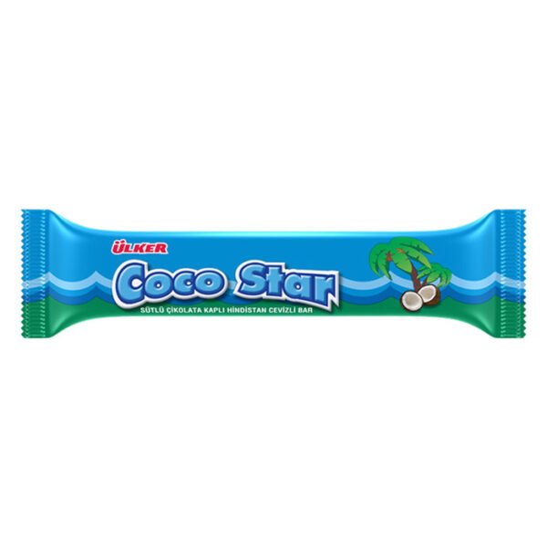 Coco Star Sütlü Kaplı Hindistan Cevizli Bar 25 Gr